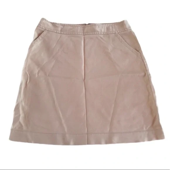 Banana Republic stretch khaki tan skirt 10 - Picture 4 of 10